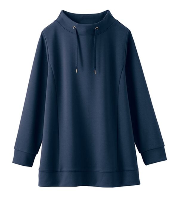 BELLUNA（ベルーナ）の「【新色追加】ワイドネックサイド切替プルオーバー（カットソー）」｜詳細画像