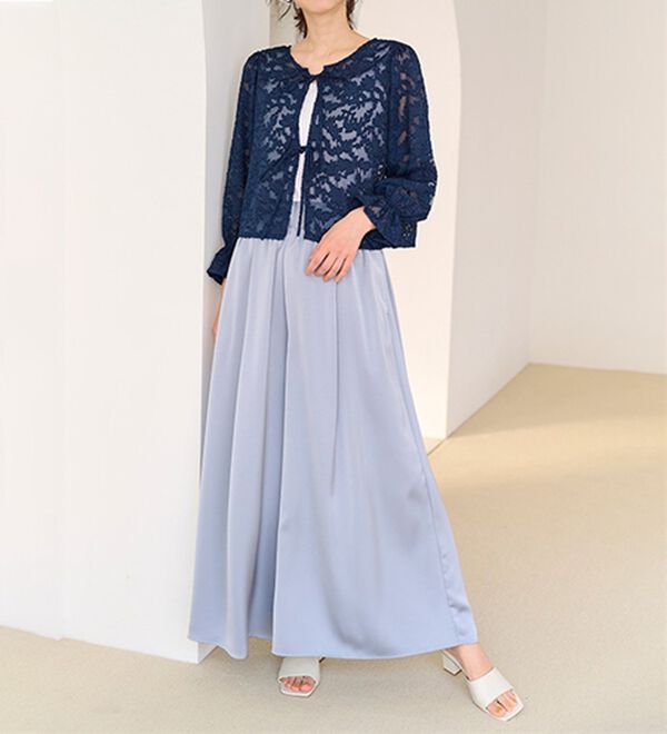 シアー素材キャンディースリーブ2WAYブラウス - ベルーナ【公式】