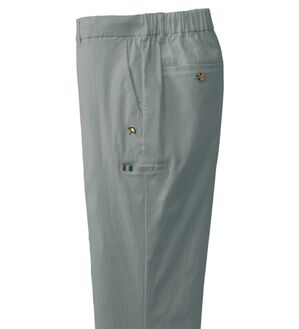 「＜アーノルド　パーマー＞ヒンヤリ冷感ストレッチパンツ（メンズフルレングスパンツ）」｜ブルーグレー