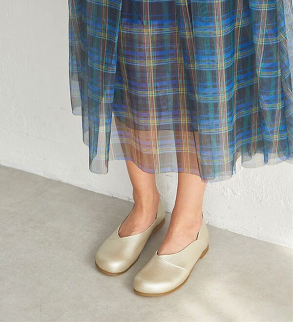 ルフラン（ルフラン）の「足指ゆったり５Ｅはだしシューズ（フラットシューズ）」｜詳細画像