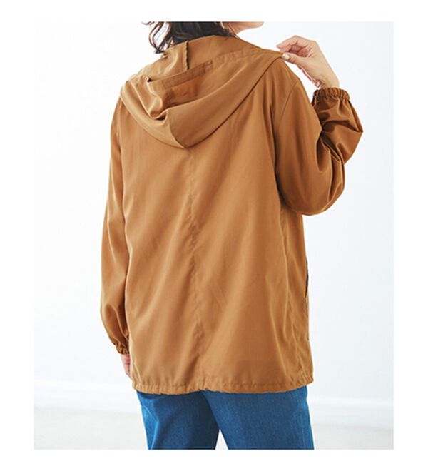 BELLUNA（ベルーナ）の「シアー素材ポケッタブルパーカー（パーカー）」｜詳細画像