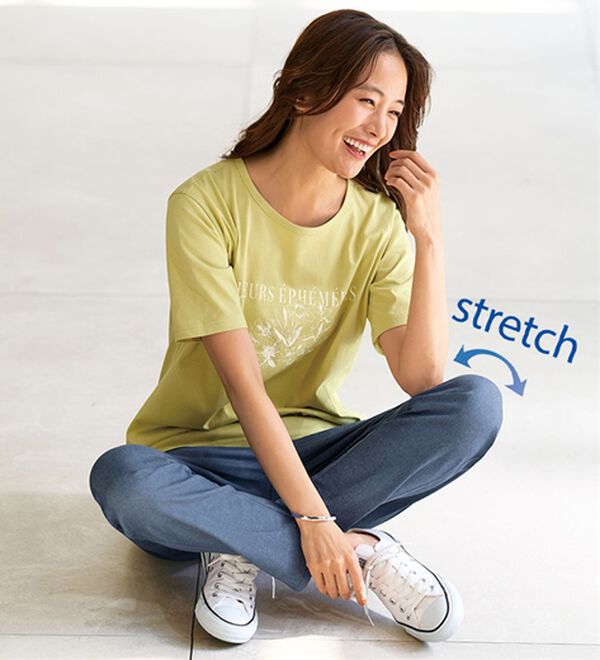 BELLUNA（ベルーナ）の「ノンストレス！万能ゆるパンツ（テーパードパンツ）」｜詳細画像