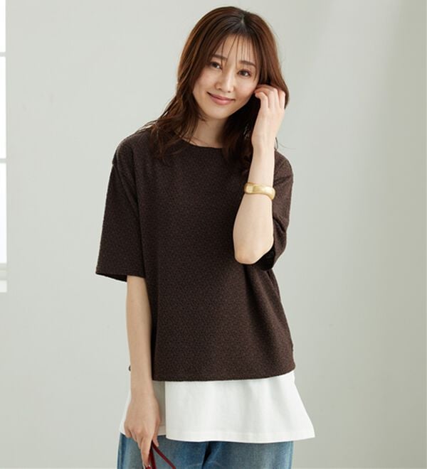 BELLUNA（ベルーナ）の「レイヤードに活躍！綿100％タンクトップ（タンクトップ・キャミソール）」｜詳細画像