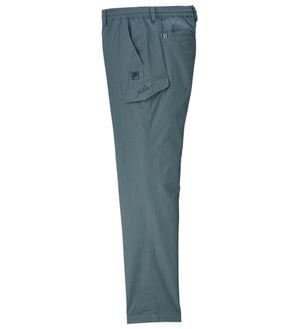 「フィラ　キシリトール加工すっきりカーゴパンツ（メンズフルレングスパンツ）」｜ブルーグレー