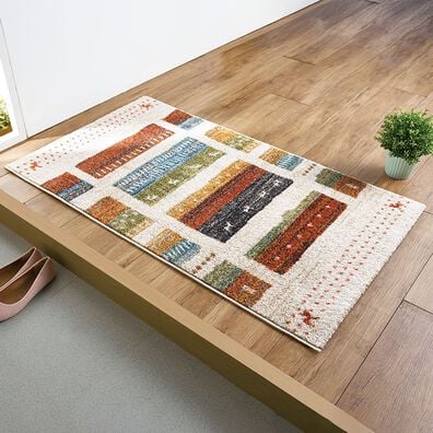 「トルコ製抗菌防臭・消臭ウィルトン織玄関マット（玄関マット）」