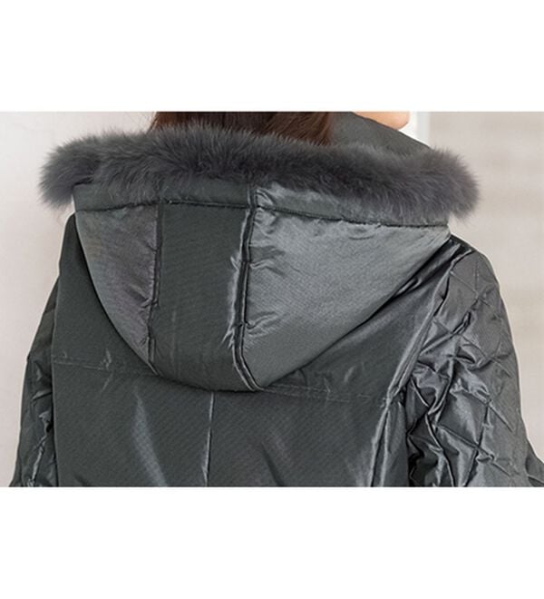 ルフラン（ルフラン）の「シャンブレーキルトダウンコート＜クリントス＞（ダウンコート・ジャケット・ベスト）」｜詳細画像