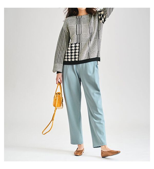 RANAN（ラナン）の「タックデザインパンツ（フルレングスパンツ）」｜詳細画像