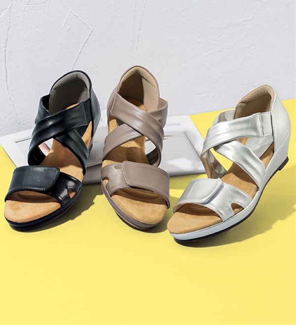 ルフラン（ルフラン）の「らくちんフィットサンダル（サンダル・ミュール）」｜詳細画像