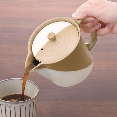 「波佐見焼　珈琲ポット（計量スプーン付）（調理器具）」