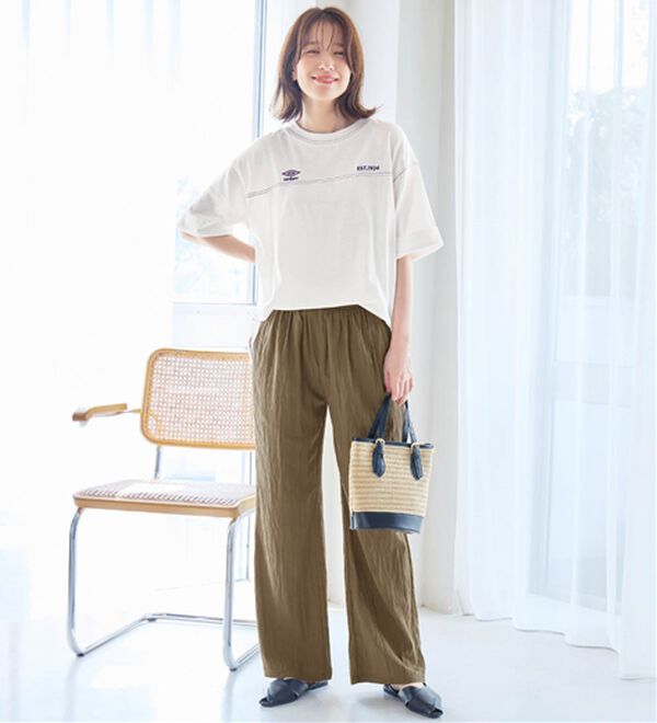 Viola e Viola（ヴィオラ エ ヴィオラ）の「【アンブロ】ビッグシルエットＴシャツ（Tシャツ）」｜詳細画像
