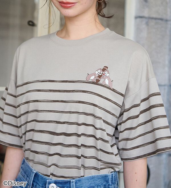 「＜Ｄｉｓｎｅｙ＞綿混素材ゆるっとＴシャツ（カットソー）」｜詳細画像