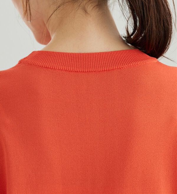 BELLUNA（ベルーナ）の「【快適Ｌａｂ．】シャリ冷！洗える多機能ニットＴシャツ（ニット・セーター）」｜詳細画像