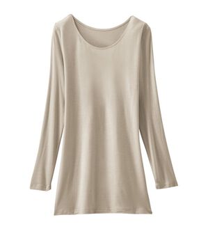 「チクチクしにくいウール入りインナー（肌着・インナーウェア）」｜オーク