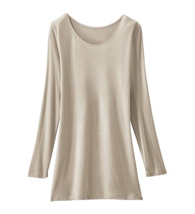 「チクチクしにくいウール入りインナー（肌着・インナーウェア）」