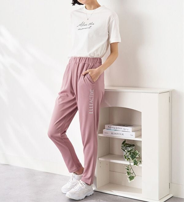 BELLUNA（ベルーナ）の「＜ＥＬＬＥ　Ａｃｔｉｖｅ＞ハニカムメッシュ素材ジャージパンツ（その他パンツ）」｜詳細画像