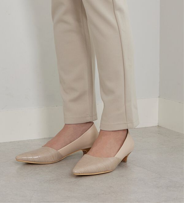 BELLUNA（ベルーナ）の「【選べる2丈】きれい見えボンディングスリムパンツ（フルレングスパンツ）」｜詳細画像