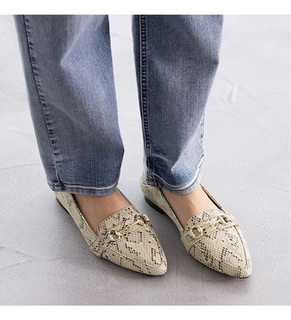 GeeRA（ジーラ）の「選べる！ビットローファー（ポインテットトゥ）（パンプス）」｜詳細画像