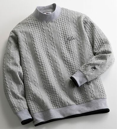 「＜フィラ＞フクレジャカードハイネックトレーナー（メンズトレーナー）」
