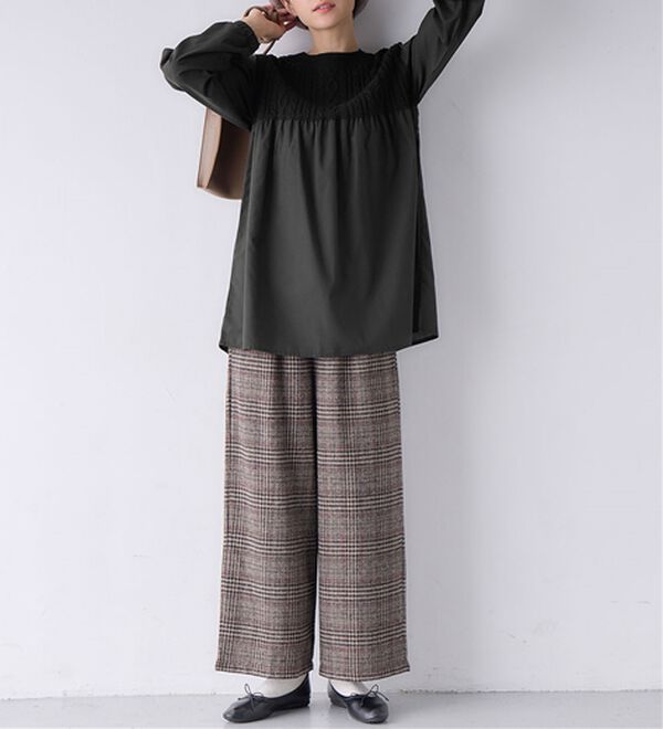 Viola e Viola（ヴィオラ エ ヴィオラ）の「ケーブルニットドッキングチュニック（チュニック）」｜詳細画像