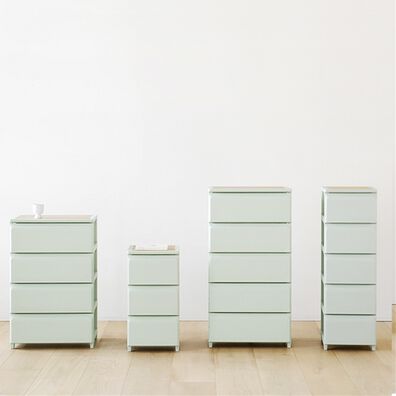 iellio（イエリオ）の「Ｒｏｏｍｎｈｏｍｅデイリー組立式引き出し＜収納チェスト・大容量たんす・衣装ケース・収納棚・衣類収納・韓国インテリア＞（リビング収納）」