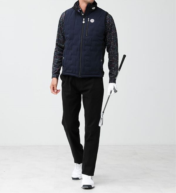 「＜コムルヴァン・オム＞ラクしてすっきり暖かパンツ（メンズフルレングスパンツ）」｜詳細画像