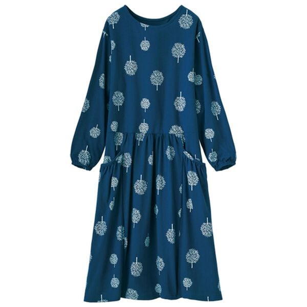 LAVIENNE（ラヴィエンヌ）の「【３点セット】大人可愛いゆったり北欧風ルームワンピ３点セット（パジャマ・ルームウェア）」｜詳細画像