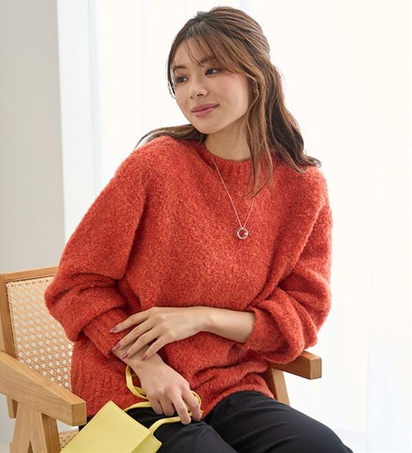 BELLUNA（ベルーナ）の「【メルティポンチ】ドレープイージーパンツ（ワイドパンツ・ガウチョ）」｜詳細画像