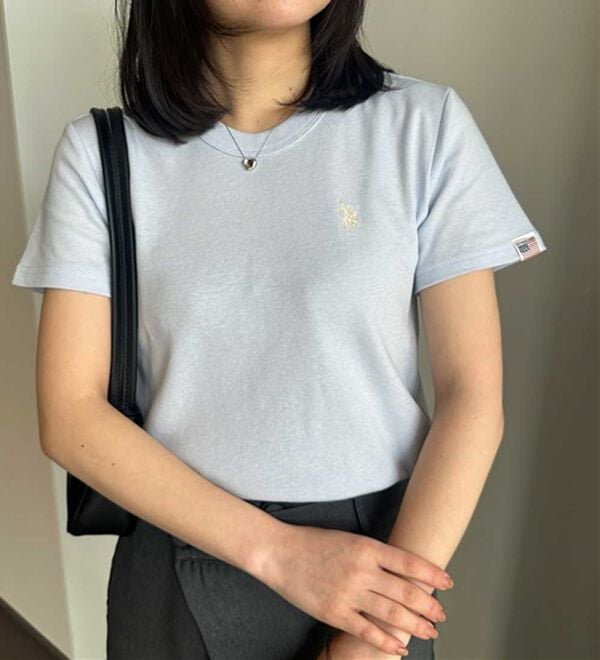 RANAN（ラナン）の「＜U.S.POLO ASSN.＞スムースTシャツ（カットソー）」｜サックスブルー
