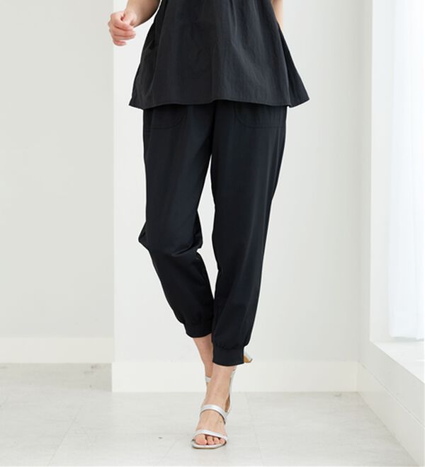 BELLUNA（ベルーナ）の「ヒンヤリ爽快！ジョガーパンツ（フルレングスパンツ）」｜詳細画像