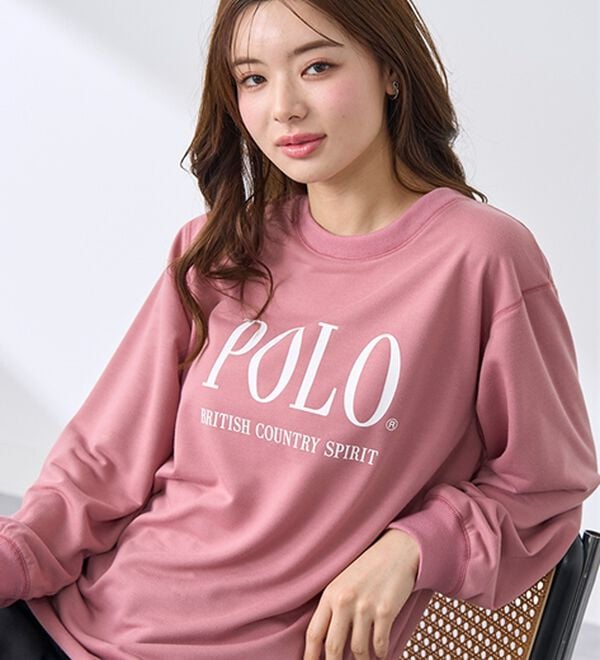 BELLUNA（ベルーナ）の「【ＰＯＬＯ　ＢＣＳ】ミニ裏毛素材デザイントップス（カットソー）」｜詳細画像