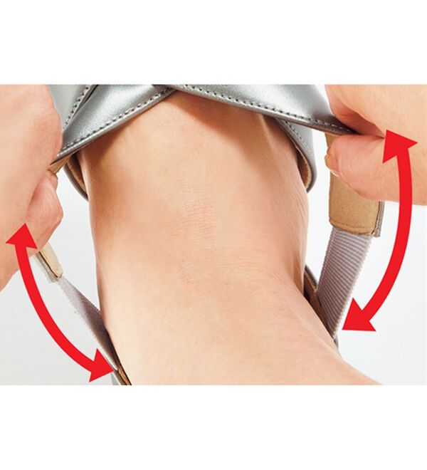 ルフラン（ルフラン）の「時見さんの５Ｅエレガントクロスサンダル（サンダル・ミュール）」｜詳細画像