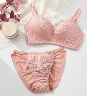 YU'NOW（ユナウ）の「Life fitブラ＆ショーツ（ブラジャー＆ショーツセット）」｜詳細画像