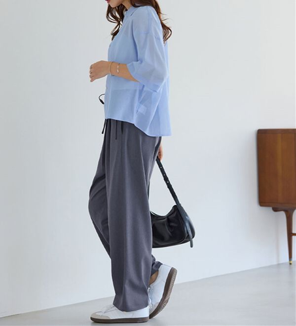 alotta（アロッタ）の「ラップリボンスラックス（フルレングスパンツ）」｜詳細画像