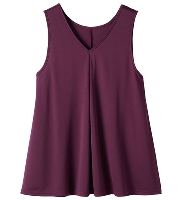 「日本製　あったか蓄熱保温のジャンパースカート（チュニック）」｜詳細画像