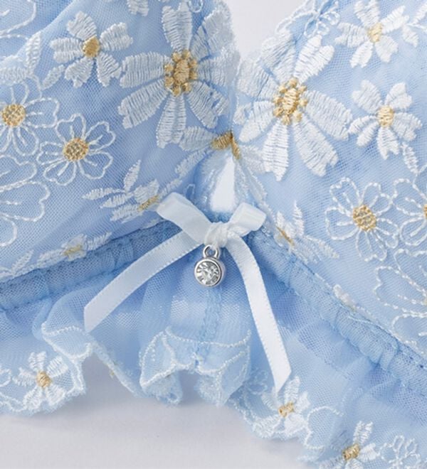 YU'NOW（ユナウ）の「ぷるるん谷間のノンワイヤーブラ＆ショーツ（ブラジャー＆ショーツセット）」｜詳細画像