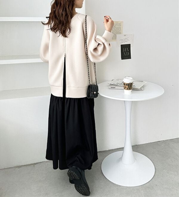 GeeRA（ジーラ）の「前後２ＷＡＹダブルジップスウェット（カットソー）」｜詳細画像