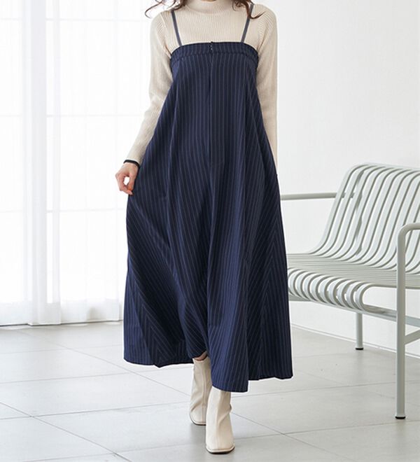 RANAN（ラナン）の「もちもちリブパイピングハイネックニット（ニット・セーター）」｜詳細画像