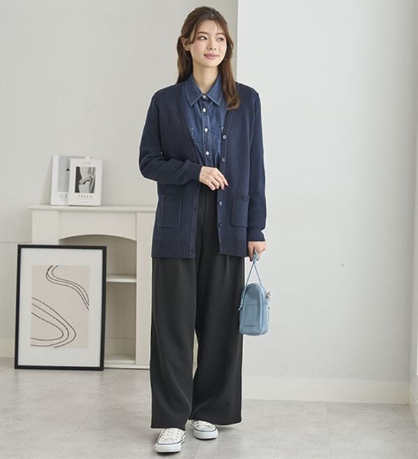 BELLUNA（ベルーナ）の「Ｇジャン未満の軽やかライトオンスデニムシャツ（シャツ）」｜詳細画像