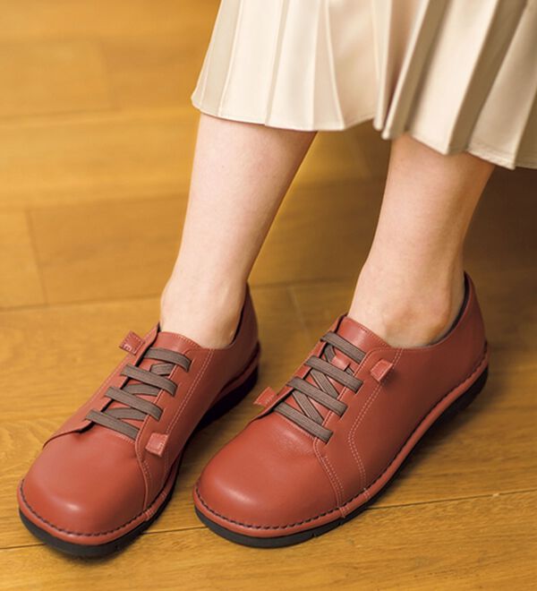 ルフラン（ルフラン）の「＜ラシーナコンフォート＞４Ｅサイドステッチシューズ（スニーカー）」｜詳細画像