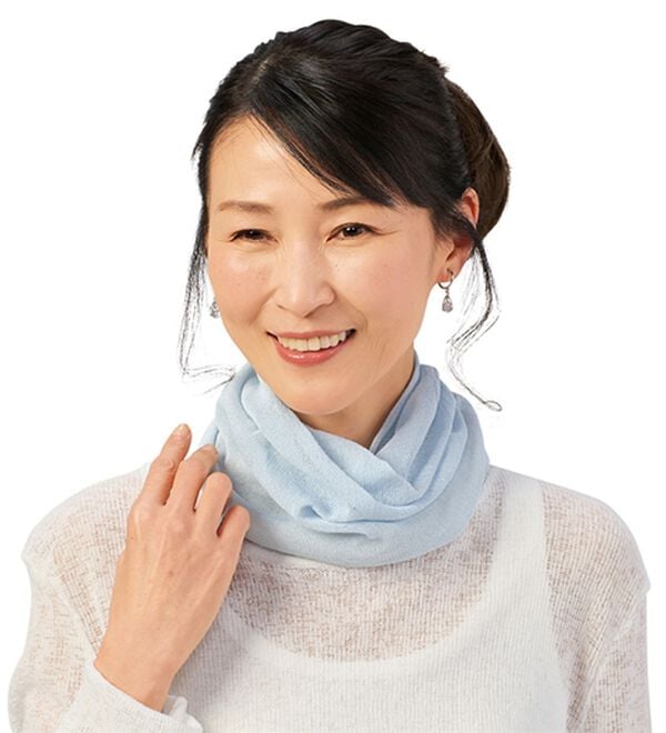 「日本製　遮熱＆ＵＶカット　ネックカバー（その他ファッション小物）」｜詳細画像