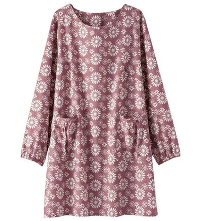 BELLUNA（ベルーナ）の「綿１００％素材おしゃれなかっぽうチュニック（パジャマ・ルームウェア）」