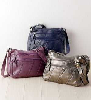 「風合いやわらかショルダーバッグ（ショルダーバッグ）」｜詳細画像