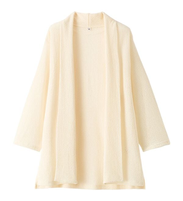 BELLUNA（ベルーナ）の「メッシュ素材トッパーカーディガン（ニットカーディガン）」｜詳細画像