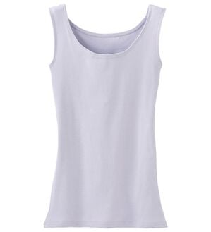LAVIENNE（ラヴィエンヌ）の「素肌よろこぶオーガニックコットンタンク（肌着・インナーウェア）」｜ラベンダー