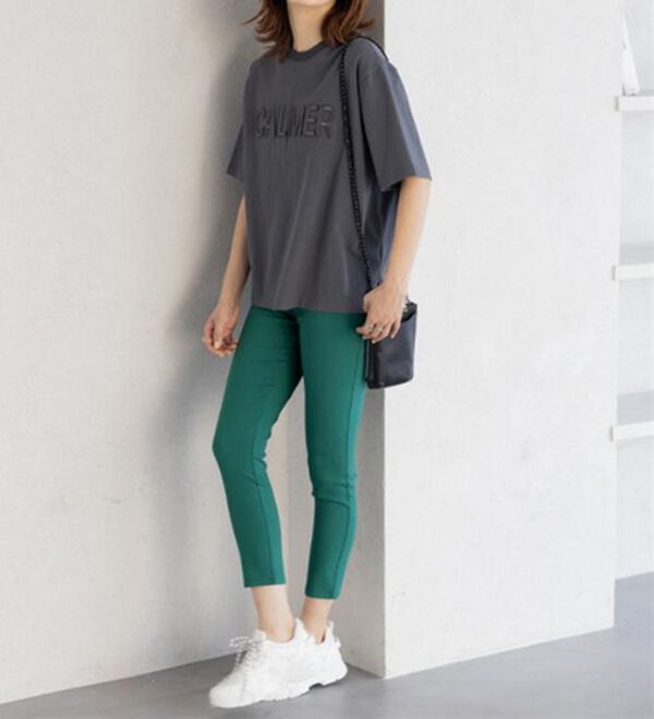 GeeRA（ジーラ）の「(アンクル丈)嬉しい機能付！美脚スキニーレギンスパンツ（フルレングスパンツ）」｜詳細画像