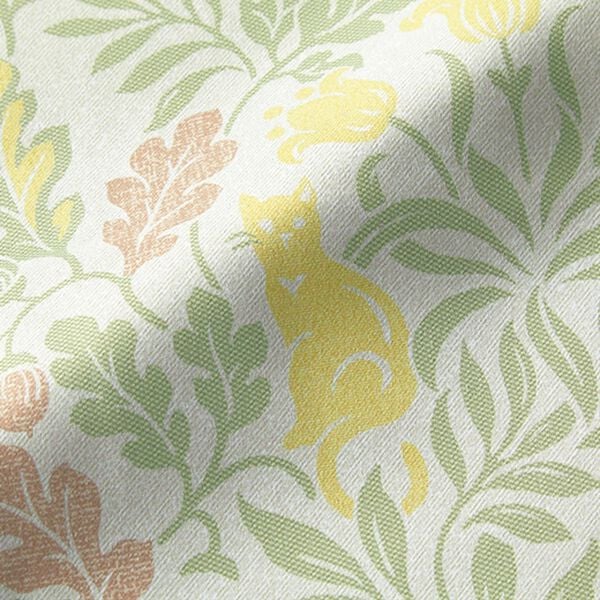 「簡単！素敵にコーディネート１級遮光＆機能レースカーテン「フォレストキャット」（ドレープカーテン）」｜詳細画像