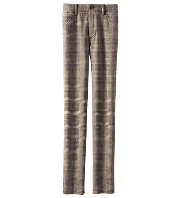 BELLUNA（ベルーナ）の「【あったか仕様♪】すっきり見え！裏ファーパンツ（フルレングスパンツ）」｜詳細画像