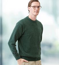 「＜イネド　オム＞もっちりモールセーター（メンズニット・セーター）」