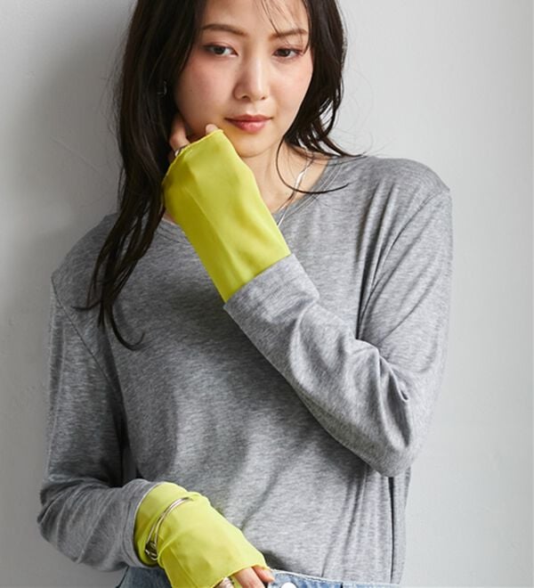 RANAN（ラナン）の「レイヤードスリーブロンＴＥＥ（カットソー）」｜詳細画像