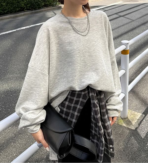 RANAN（ラナン）の「オーバーサイズスウェットＴ（カットソー）」｜詳細画像
